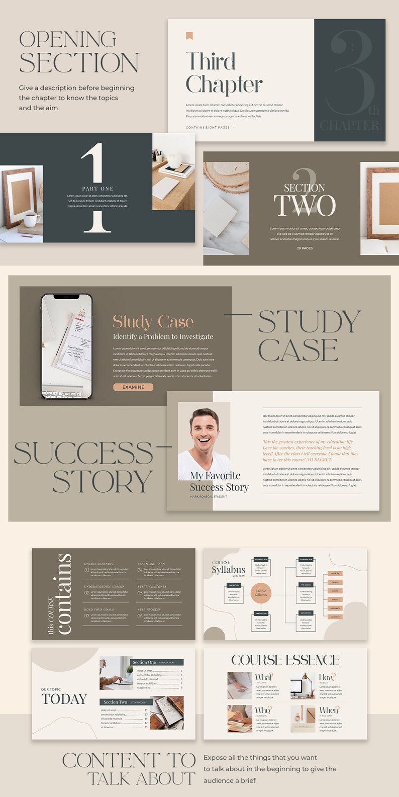 CANVA Slide Deck Presentation. Presentation Template. Canva Etsy