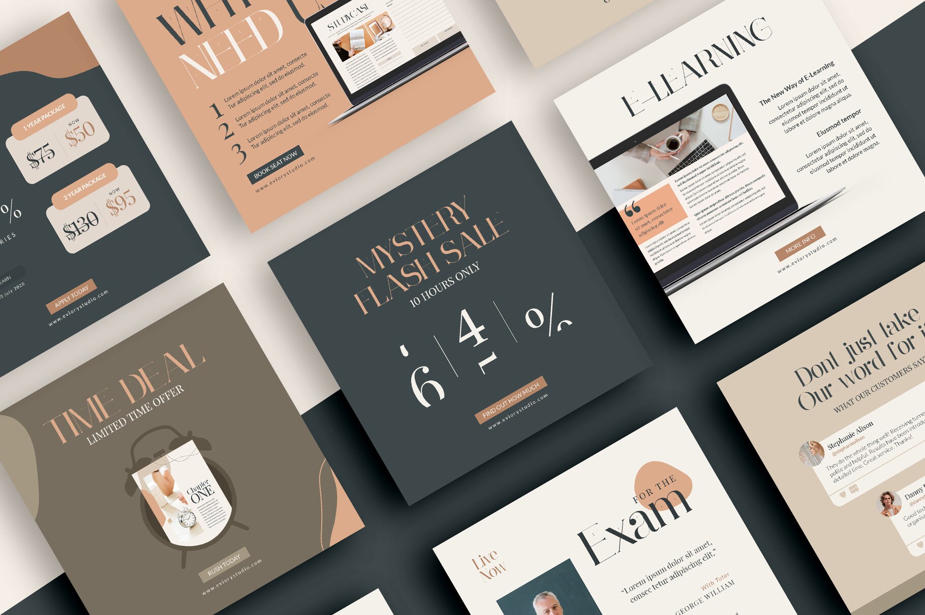 Canva Template Lead Magnet Social Media Pack. Instagram Template ...