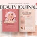 135 CANVA Beauty Journal Lady workbook. Beauty tracker. Webinar Handbook Beauty Advisor. Make up Artist Canva Template. Beauty Shop Souvenir 