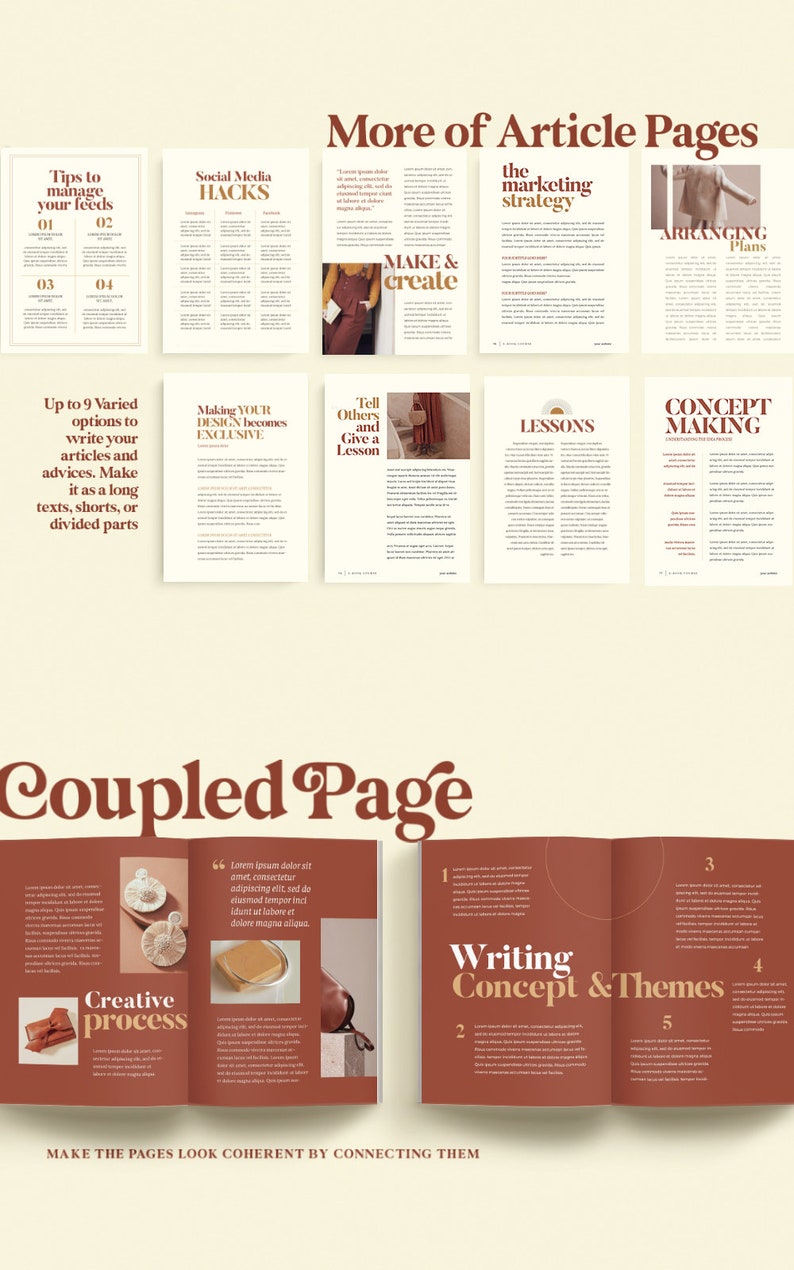 Ebook Canva. inar Guideline. Resource Book. Online Course Etsy