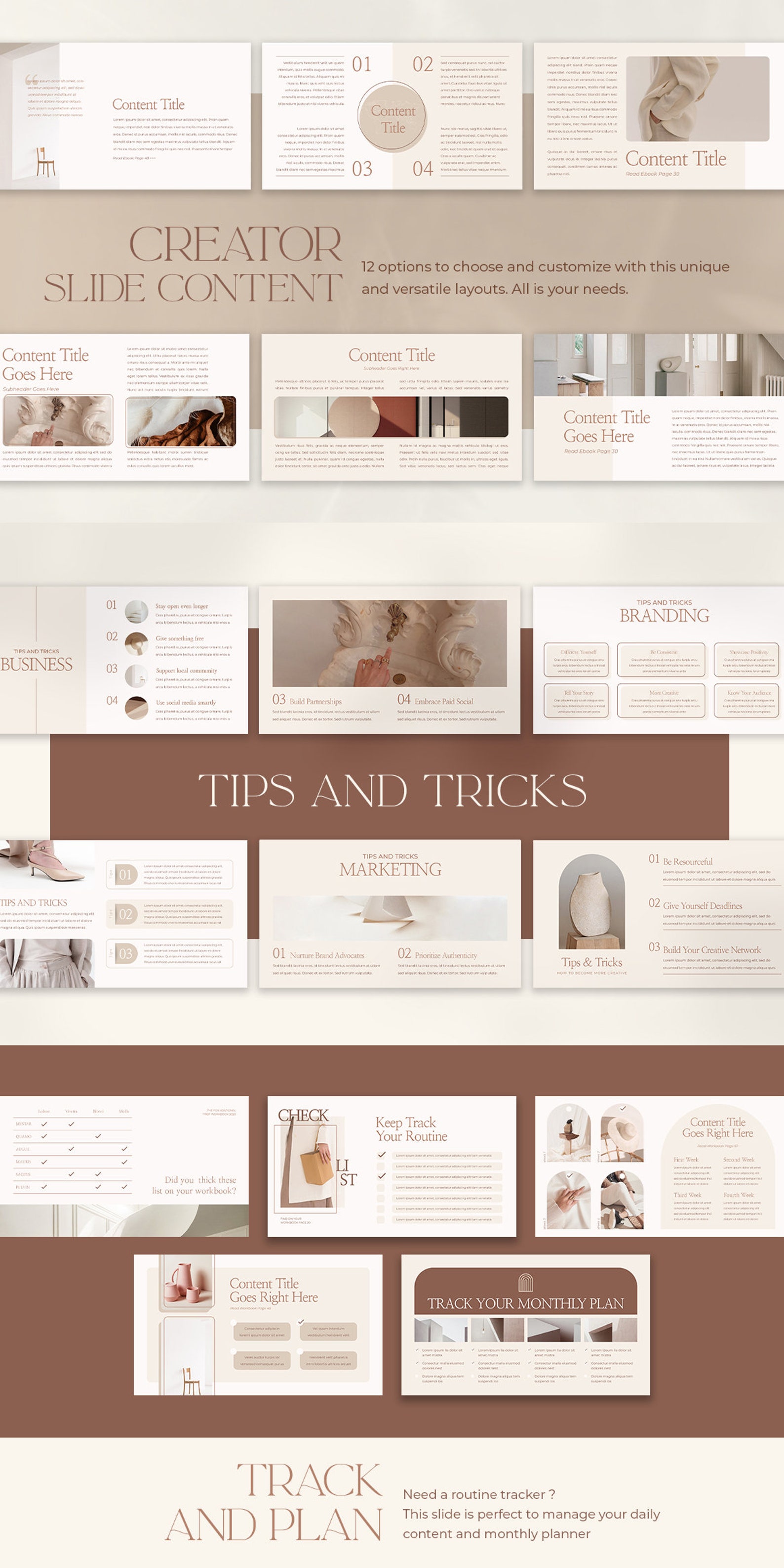 CANVA Slide Deck Presentation. Presentation Template. Canva Etsy
