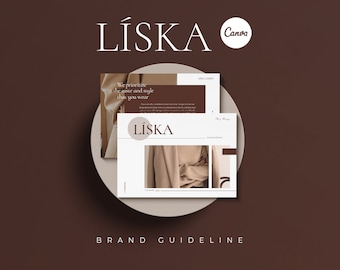Canva Brand Guideline Template: Company Profile, Proposal (US & A4)