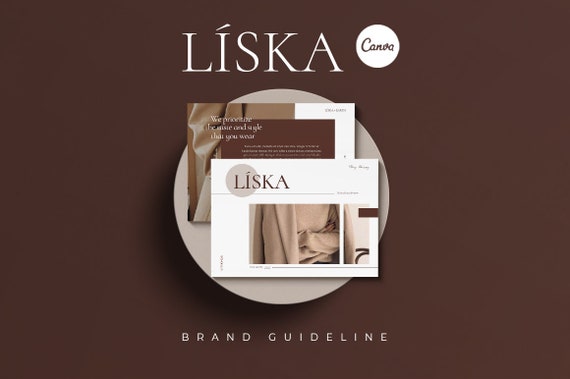 Canva Brand Guideline Template: Company Profile, Proposal (US & A4)