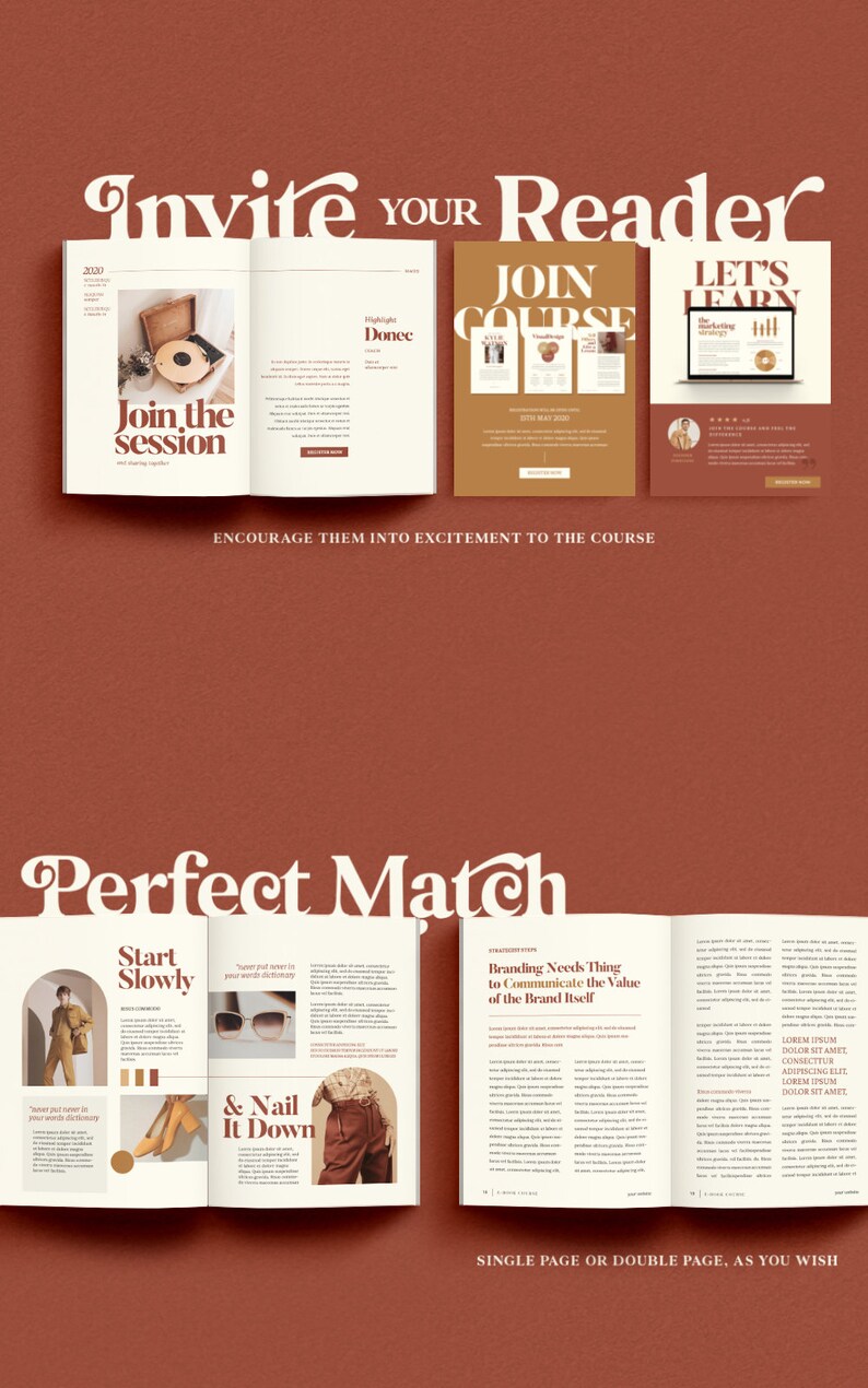 Ebook Canva. inar Guideline. Resource Book. Online Course Etsy