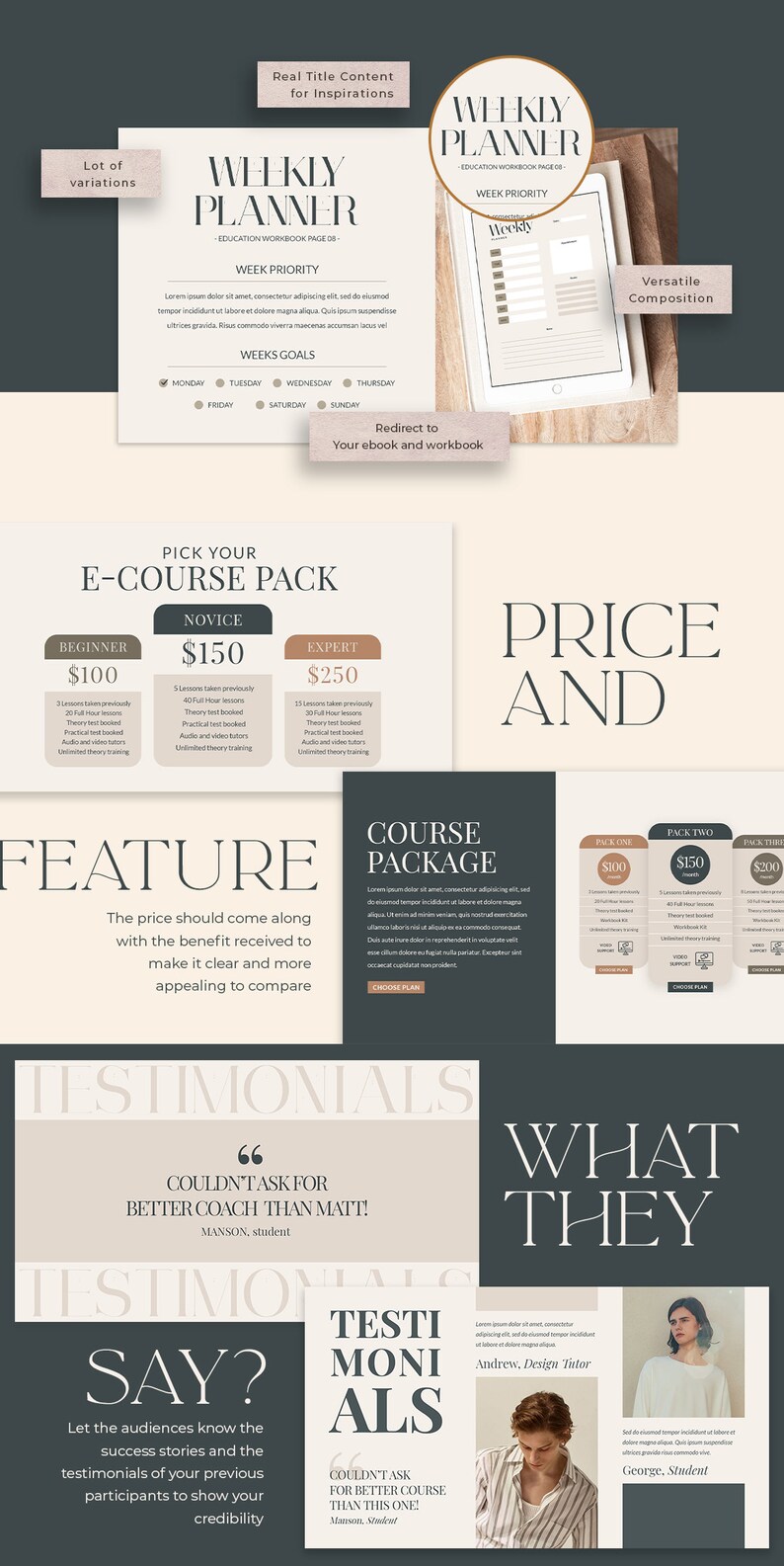 CANVA Slide Deck Presentation. Presentation Template. Canva Etsy