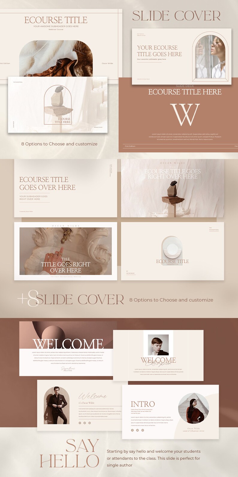 CANVA Slide Deck Presentation. Presentation Template. Canva Etsy