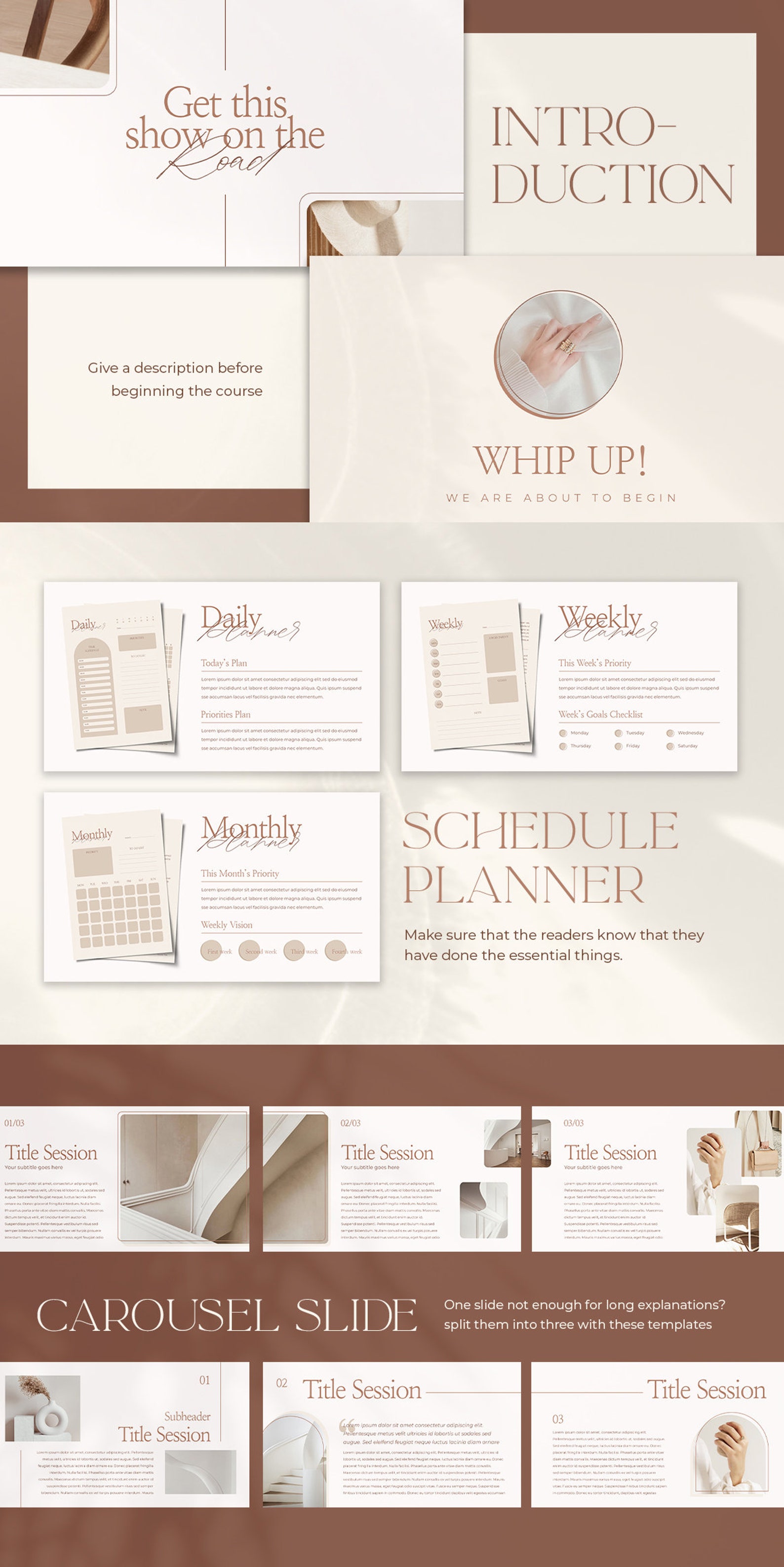 CANVA Slide Deck Presentation. Presentation Template. Canva Etsy