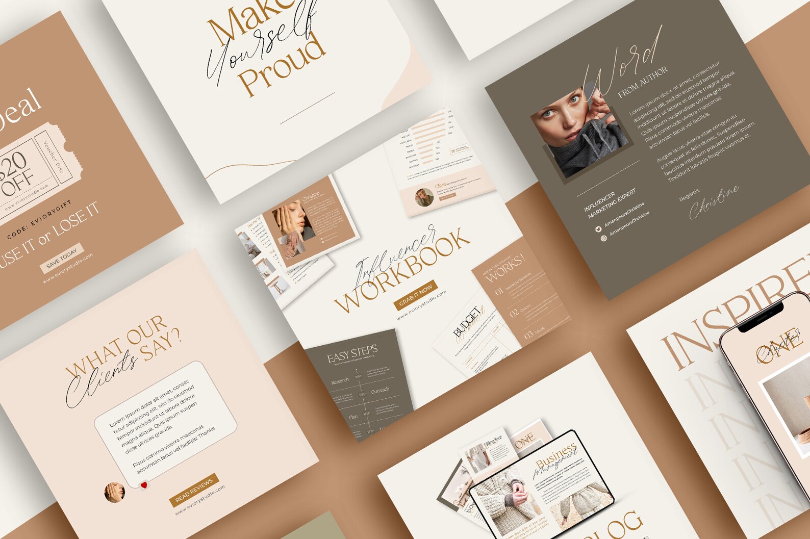Canva Template Lead Magnet Social Media Pack. Instagram Template ...