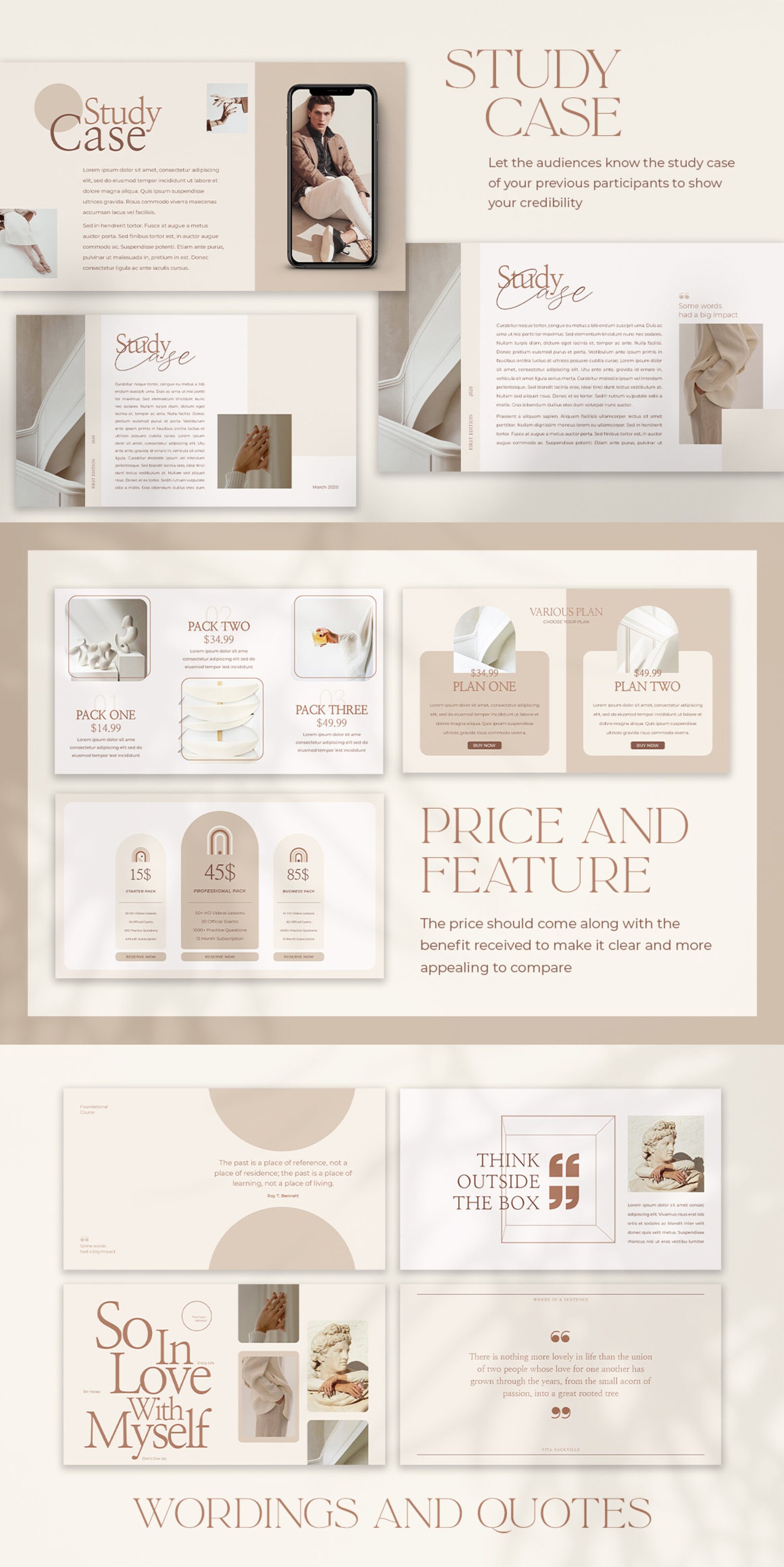 CANVA Slide Deck Presentation. Presentation Template. Canva Etsy