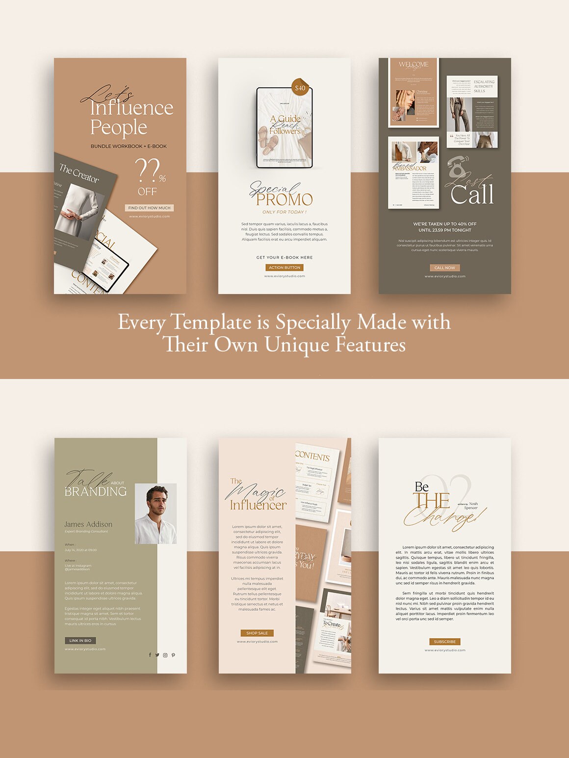 Canva Template Lead Magnet Social Media Pack. Instagram Template ...