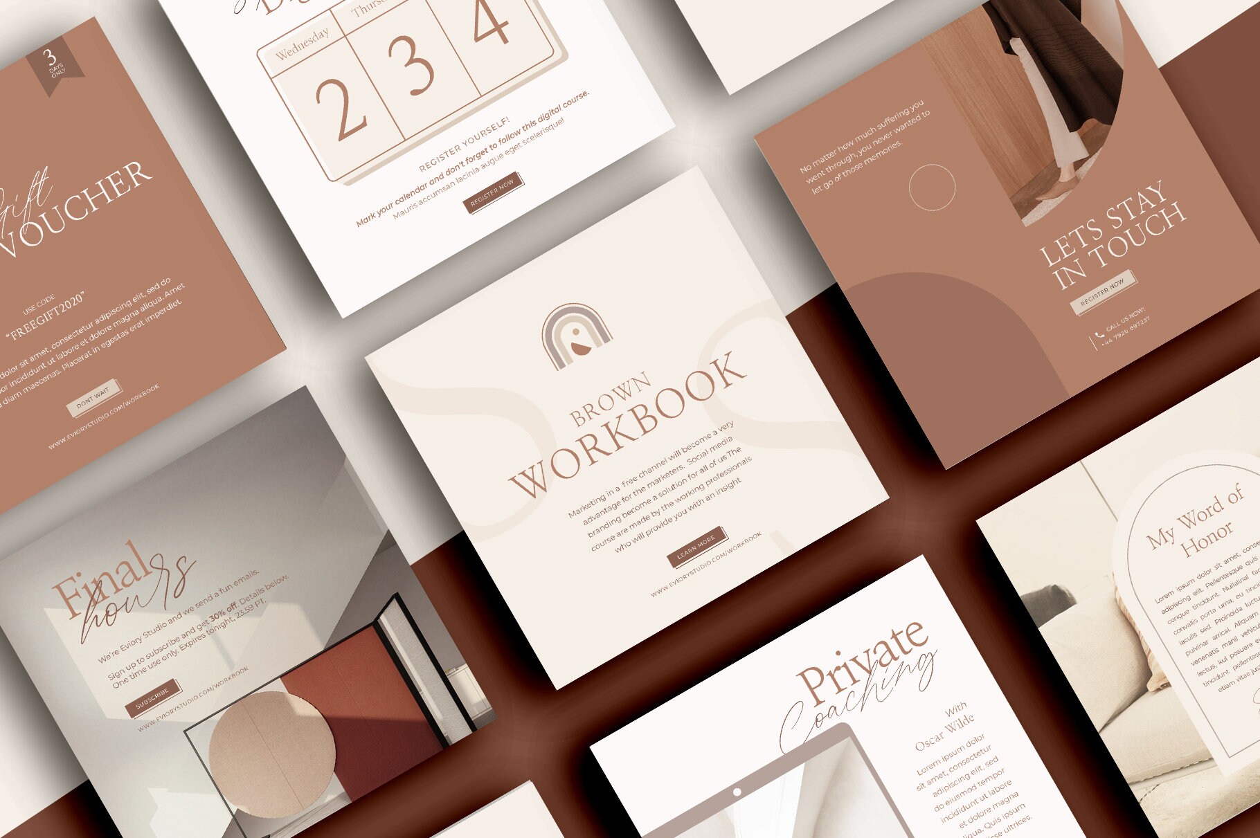 Canva template Lead magnet Social Media Pack. Instagram | Etsy