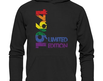 Limited Edition 1964 Geburtstag 1964 Geboren 1964 Jahrgang - Premium Unisex Hoodie