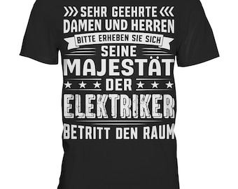 Electricista Técnico en Electrónica Electricidad Manualidades Electricistas Refranes Electricistas - Camiseta Premium