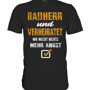 Builder And Married Builder House Building Builders - Premium Shirt