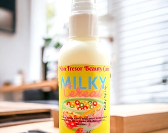 Milky Cereal Body Spray: Vegan Cruelty-Free Fragrance (2.5 oz) and (4 oz)
