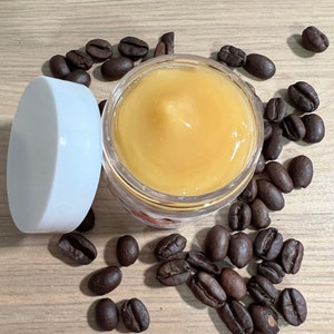 Wake me up coffee infused eye cream,  under eye gel, dark circles, natural skincare, coffee eye gel, cruelty free beauty,  gifts for her
