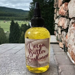 Cocoa Butter Cashmere Body Oil Hydrating Massage Oil