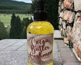 Cocoa Butter Cashmere Body Oil Hydrating Massage Oil