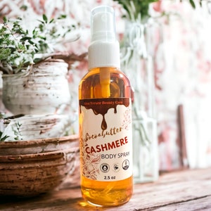 Spray corpo al burro di cacao e cashmere: fragranza vegana e cruelty-free