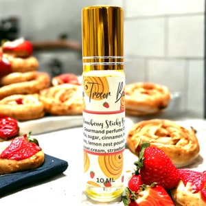 Strawberry Sticky Buns Perfume Oil: Vegan Cruelty-Free Roll On