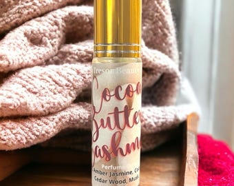 Kakaobutter Kaschmir Körperöl Roll-On: Natürlicher Veganer Duft