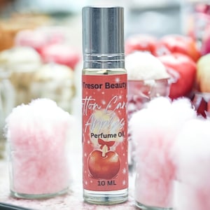 Cotton candy Apples Perfume oil, natural perfume, cruelty free beauty, handmade perfume, gifts for her vegan perfume
