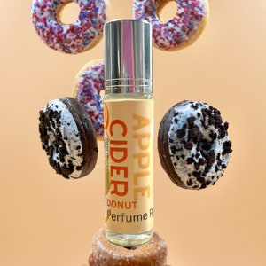 Olio profumato al sidro di mele e ciambella, vegano