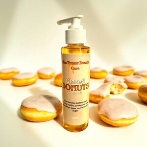 Glazed Donut Body Oil: Natural, Cruelty-Free Moisturizer