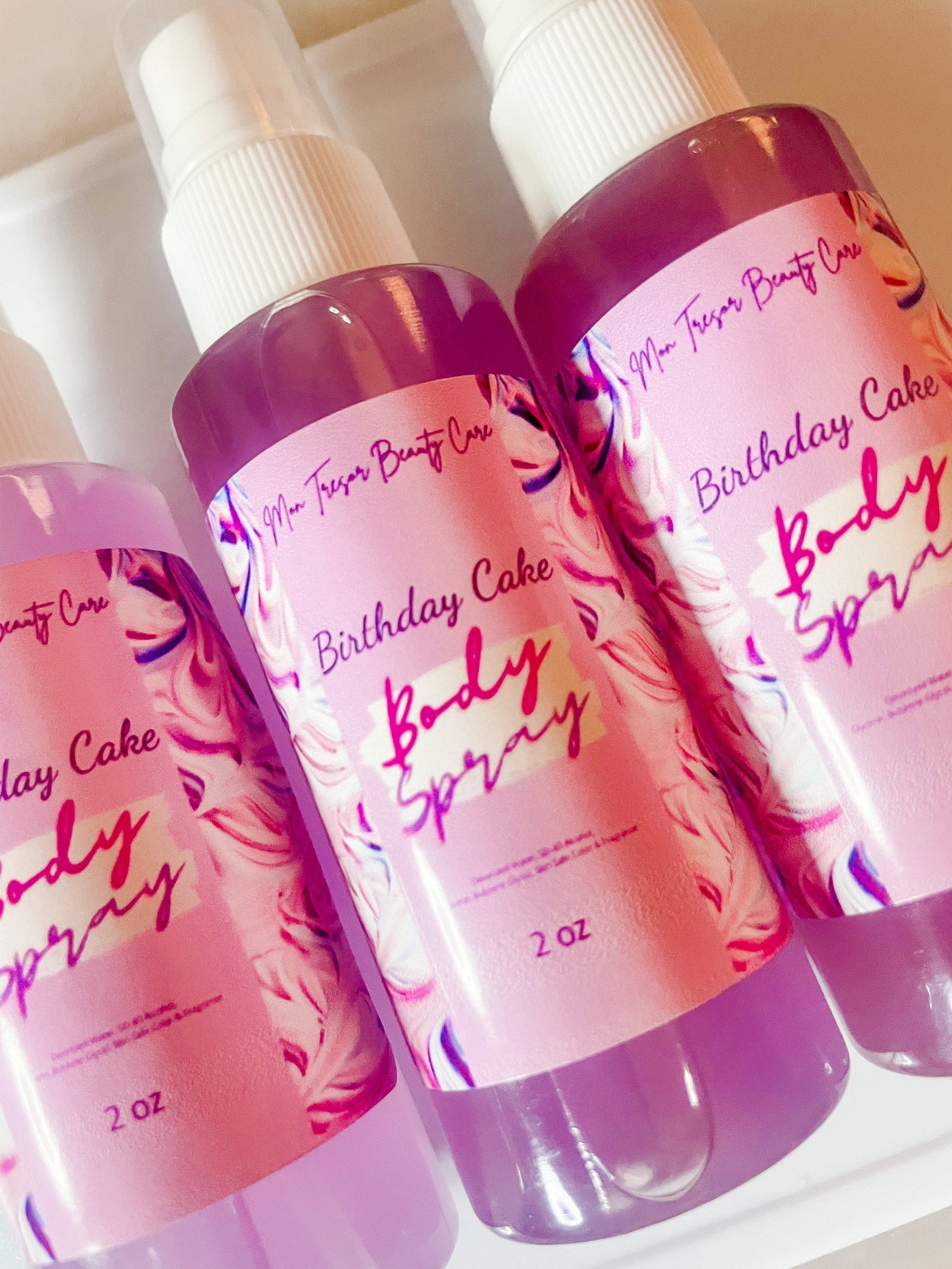 Birthday Cake Body Spray Body Mist Birthday Cake Frosting Etsy