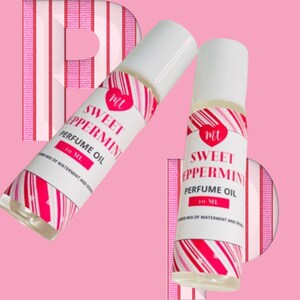 Pfefferminz Parfümöl, Roll on, Parfüm, veganes Parfüm, Geschenk für sie, Bio Parfüm