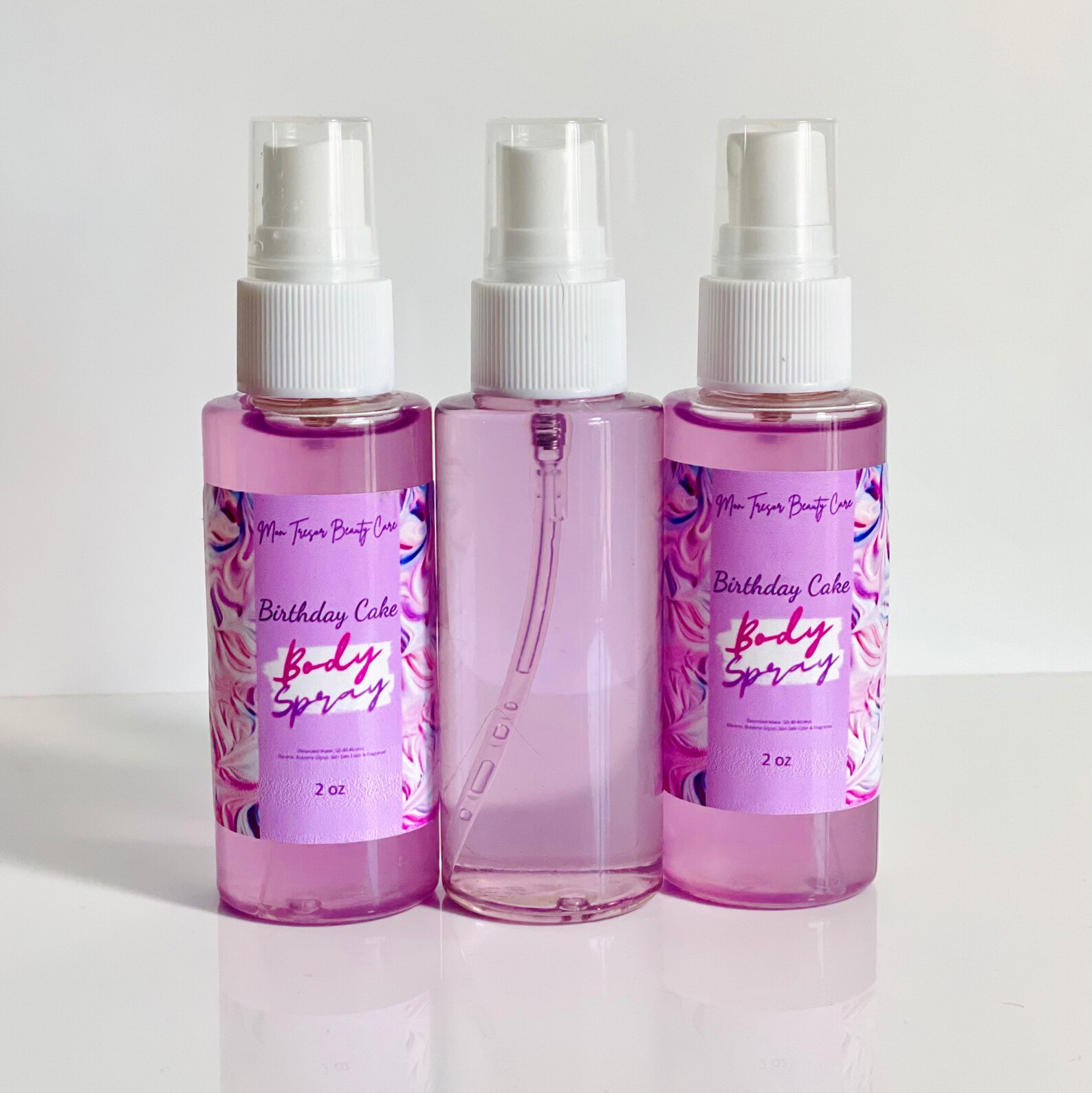 Birthday Cake Body Spray Body Mist Birthday Cake Frosting Etsy