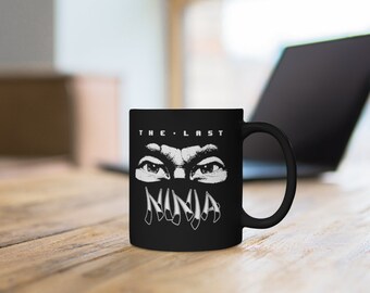 The Last Ninja - Eine Ode tho die besten Kindheitserinnerungen - Schwarze Tasse 21oz
