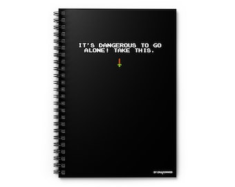 Es ist dagerous to go solo, nimm dieses - Spiral Notizbuch - Ruled Line