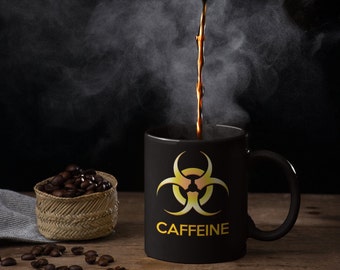 Biohazard Koffein Becher
