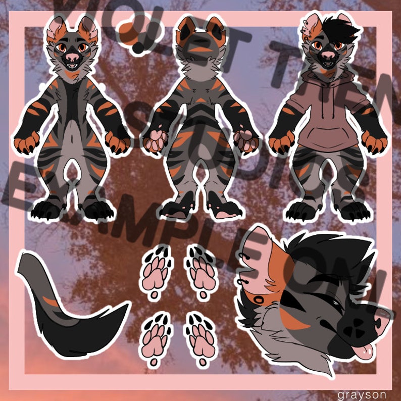 custom furry figures