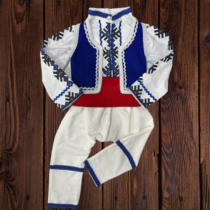 Folk Nouveau Costume. Bulgarian folk costume