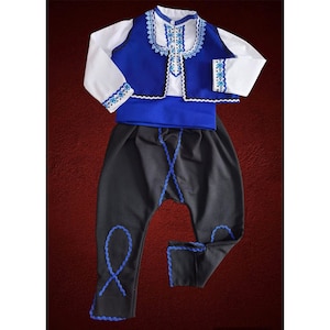 Folk Nouveau Costume. Bulgarian folk costume