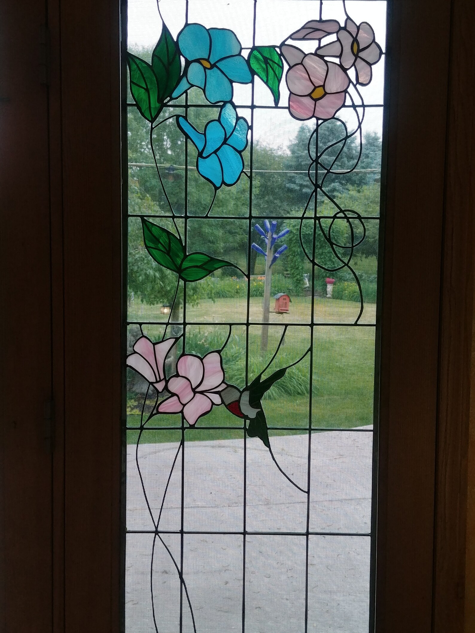 Custom Made Stained Glass Patio Door Inserts Etsy