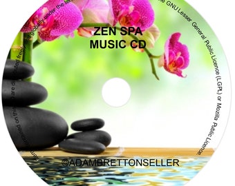 Zen Spa MP3 Audio - Royalty Free - DIGITAL DOWNLOAD