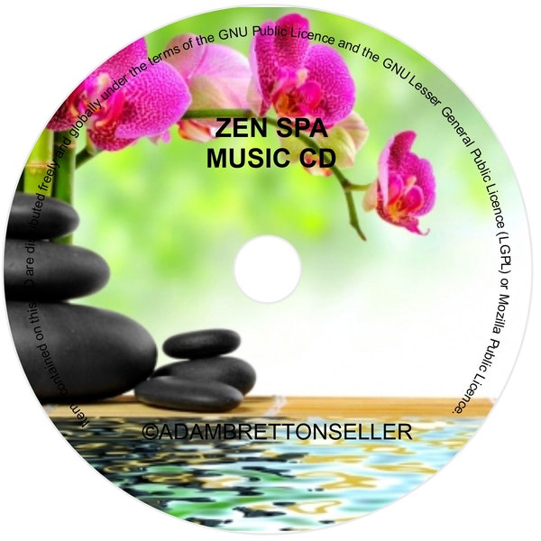 Zen Spa MP3 Audio - Libre de droits - TÉLÉCHARGEMENT NUMÉRIQUE