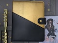 A5 Leather Planner Binder: Personalized Weekly Organizer with Pen Case product logo