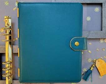 Echtleder A5 Planer Binder: Personalisierter Organizer