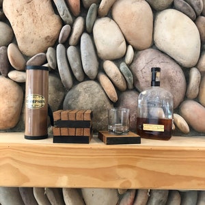 Coasters from Authentic Bourbon Staves