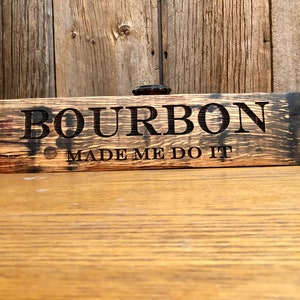 Bourbon Stave Wall Hanging