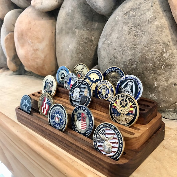 Challenger Coin Stand - Etsy
