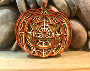 3D Pumpkin Mandala