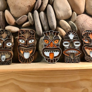 Layered Tiki Wall Art
