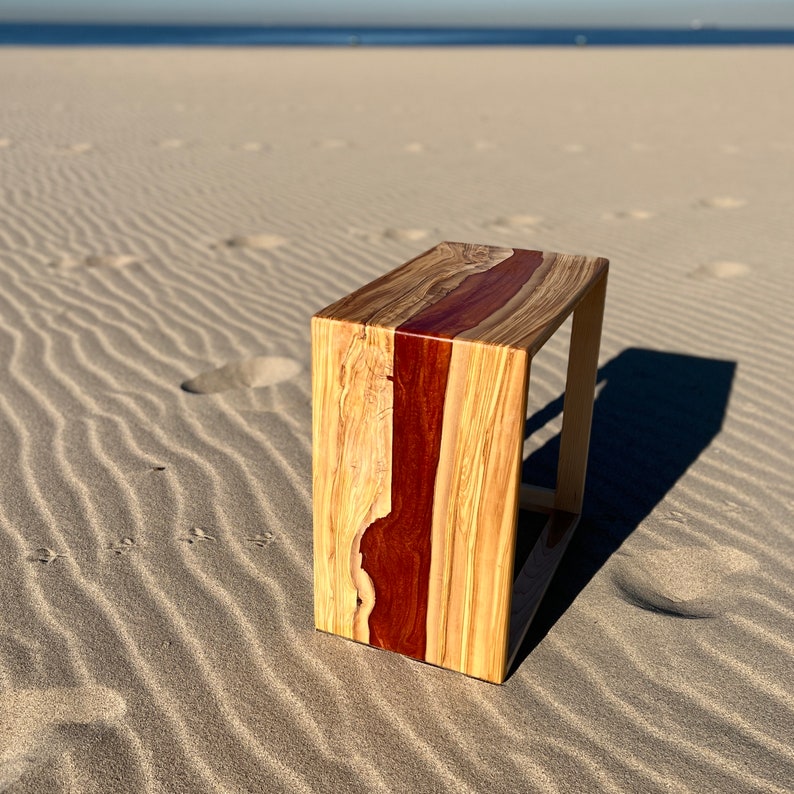 Waterfall End Table Etsy