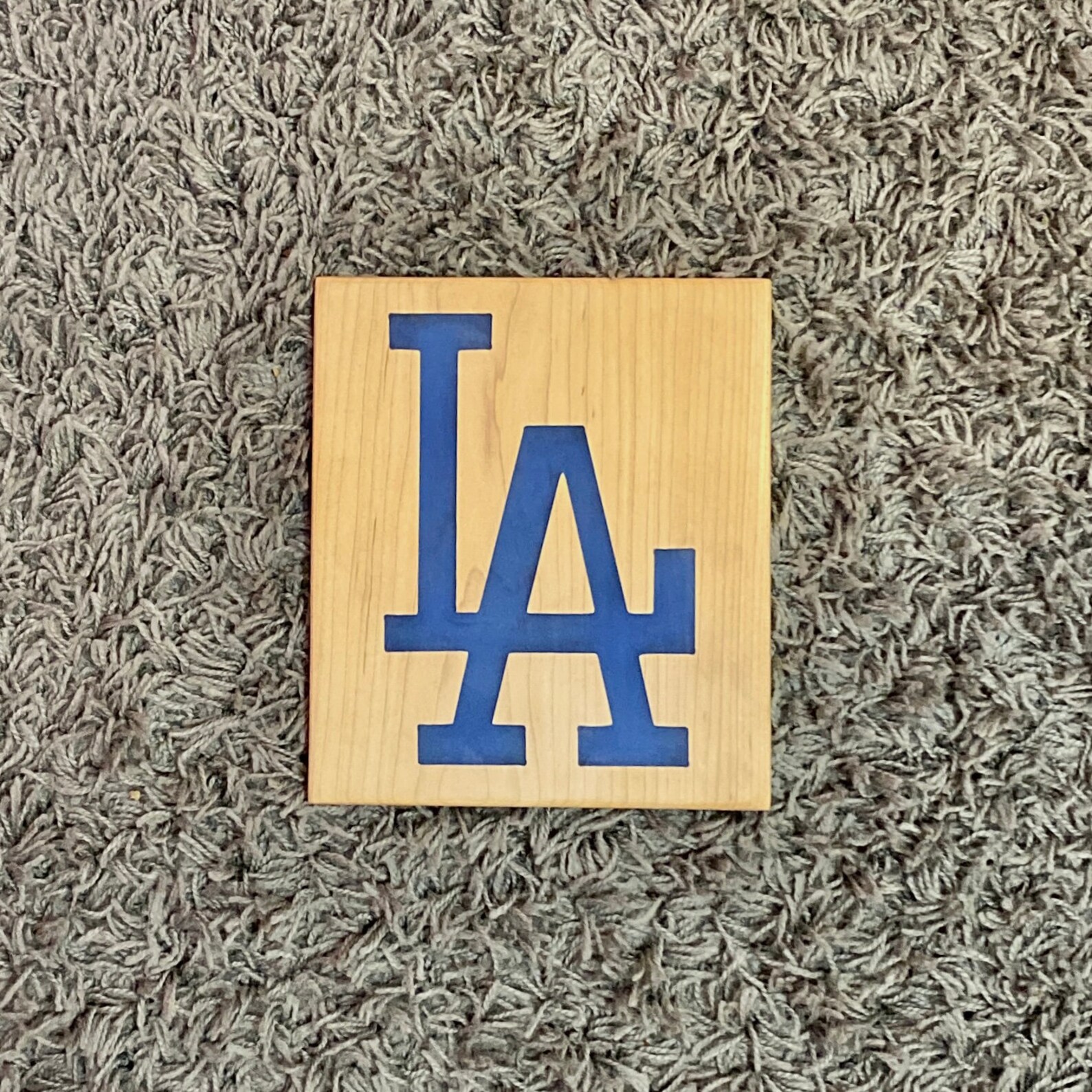 Los Angeles Dodgers Resin Wall Art Etsy