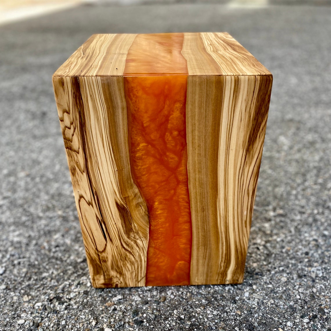 Waterfall End Table Etsy